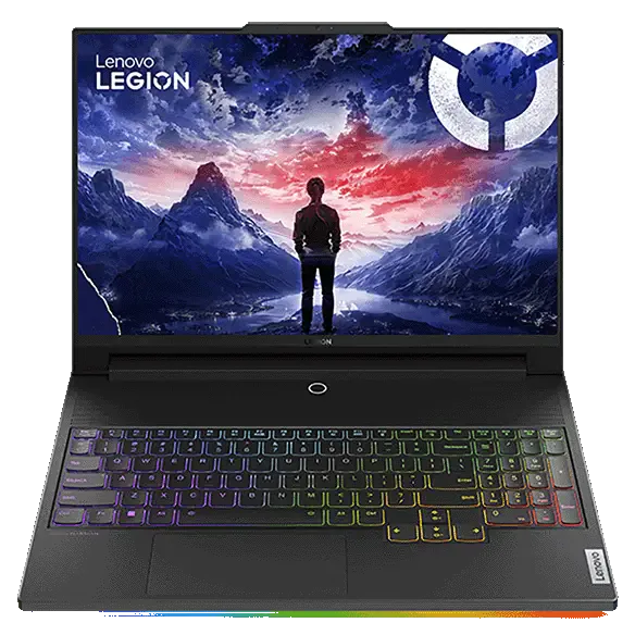 Lenovo Legion 9i gaming laptop with RGB lighting